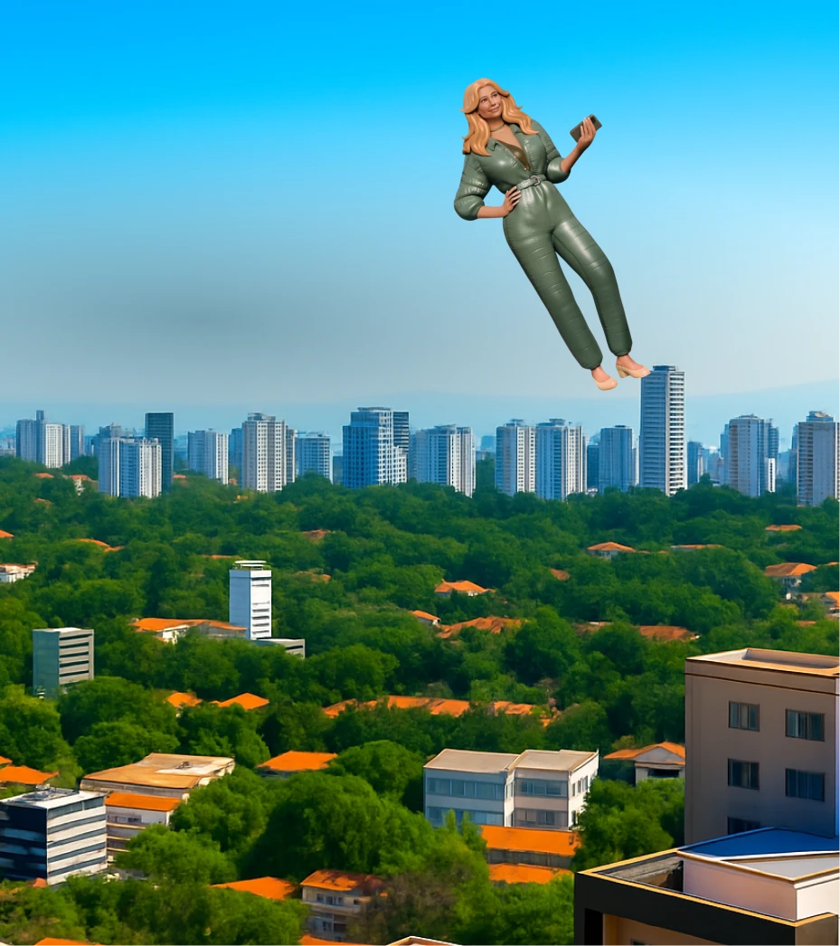 Chegou a Nio: internet fibra com preço fixo até janeiro de 2028 Paisagem com prédios altos ao fundo e área arborizada em primeiro plano